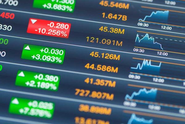 stock ticker