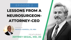 wealth planning for the modern physician podcast banner ad featuring Jeffrey Segal