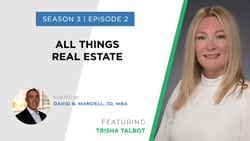 banner image for podcast episode with trisha talbot from docproperties