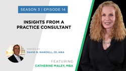 banner image for podcast interview with Catherine Maley, MBA