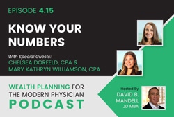 Banner image for podcast episode featuring Mary Kathryn Williamson, CPA and Chelsea Dorfeld, CPA