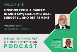 Banner image for podcast episode featuring Dr. Butch Ferguson